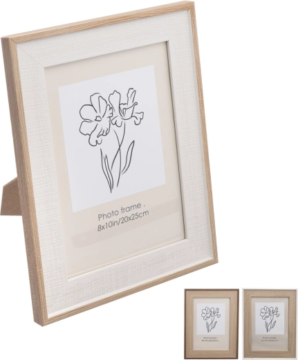 Træfotoramme 25 × 30 cm (3 varianter)