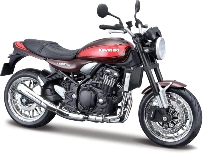 Maisto motorcykel Kawasaki Z900RS med støttefod 1:12