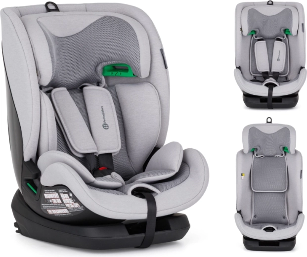 Petite&Mars autostol Prime Pro i-Size gentle grey air 76–150 cm (9–36 kg)