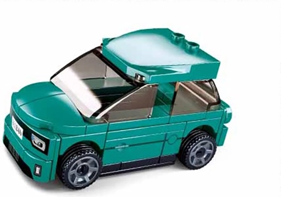 Sluban Power Bricks Optrækkeligt Elektrisk Køretøj