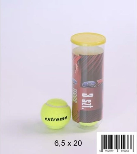 Tennisbolde 3 stk. i rør