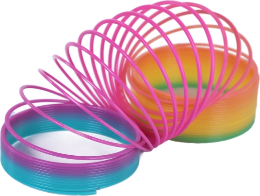 Regnbuemagisk fjeder 7,5 cm