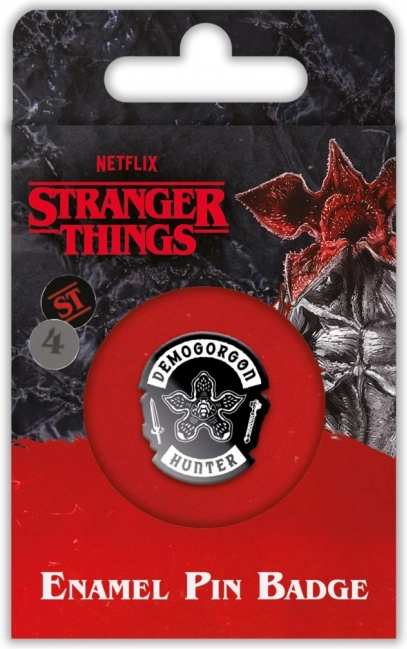 Badge Stranger Things 4 – Demogorgon