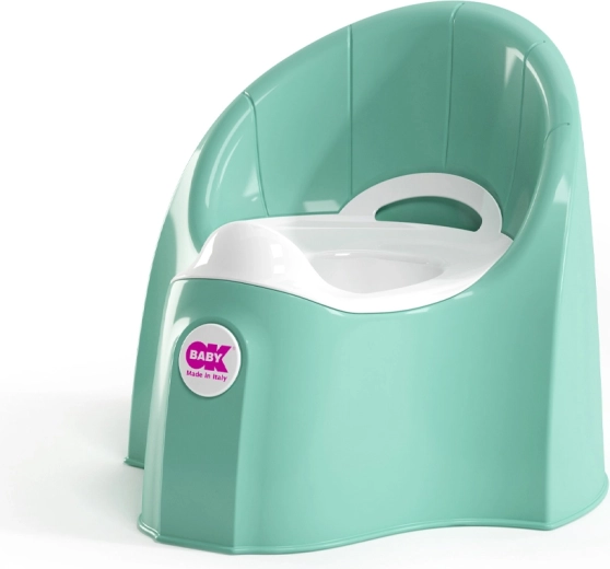 Ergonomisk potte OK Baby Pasha med udtagelig beholder, sky blue