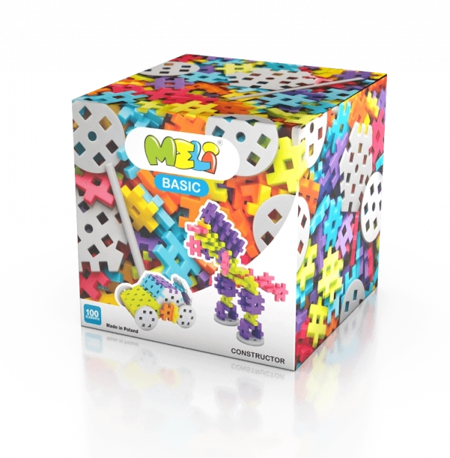 Byggesæt MELI Basic Constructor – 100 stk.