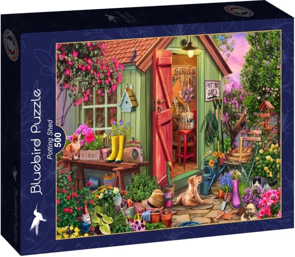 Bluebird puslespil havehus 500 brikker