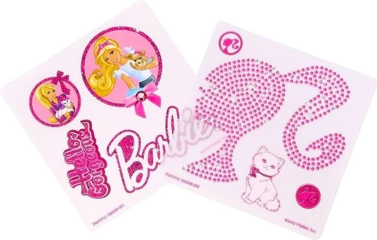 Totum Barbie strygemærker – 2 ark