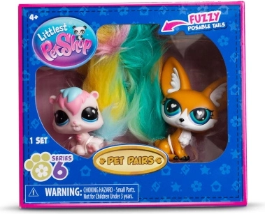 Littlest Pet Shop-figurer 2 stk.