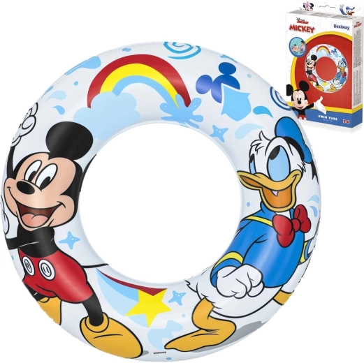 Oppustelig svømmering Mickey & Friends, diameter 56 cm