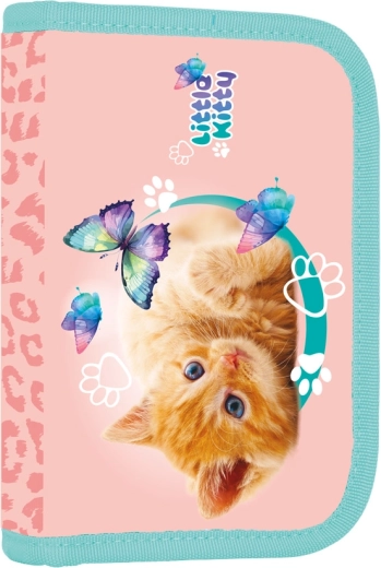 Skolepenal med 2 klapper Kat, étage, tom