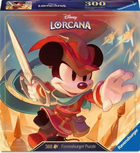 Ravensburger puslespil Disney Lorcana: Mickey Mouse – den modige skrædder, 300 brikker