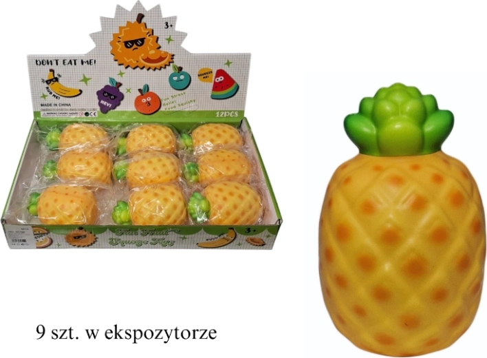 Antistress-trykananas – 1 stk.