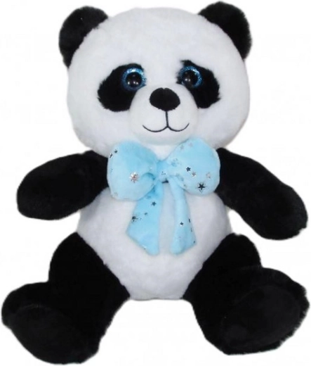 Plysbjørn panda 20 cm – blød krammeven til både børn og voksne