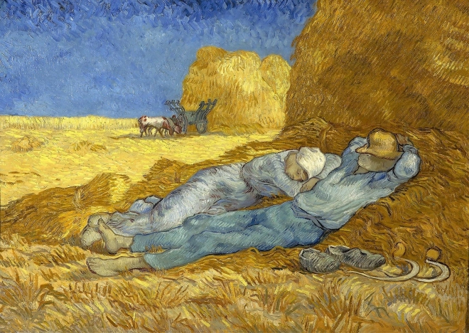 Puslespil Vincent van Gogh: Middagshvile 1000 brikker