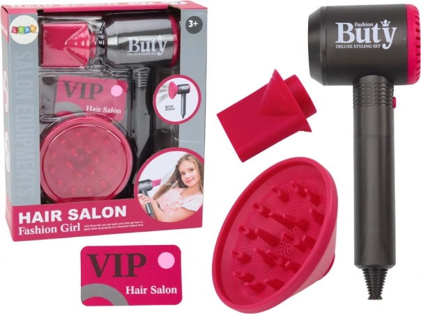 Legetøjsføn Diffuser Oppustelig hårstyling til børn