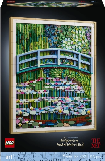 LEGO Art Claude Monet – Broen over åkande dam