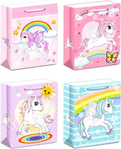 Gavepose med enhjørning, størrelse S