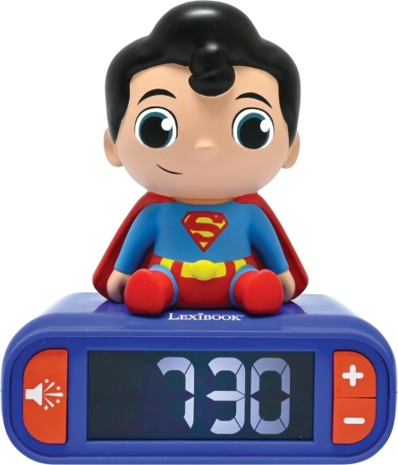 Lexibook vækkeur SUPERMAN med lysende figur