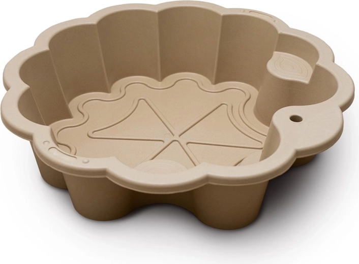 Doloni sandkasse blomst EKO beige