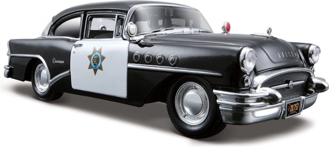 Samlermodel i metal af Buick Century – politibil