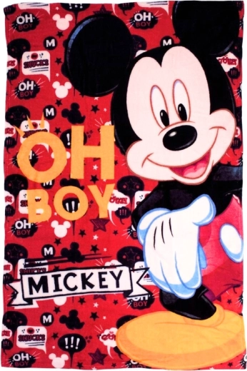 Børnefleece tæppe Disney Mickey Mouse 100 × 150 cm
