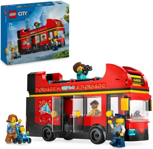 LEGO City rød dobbeltdækkerbus