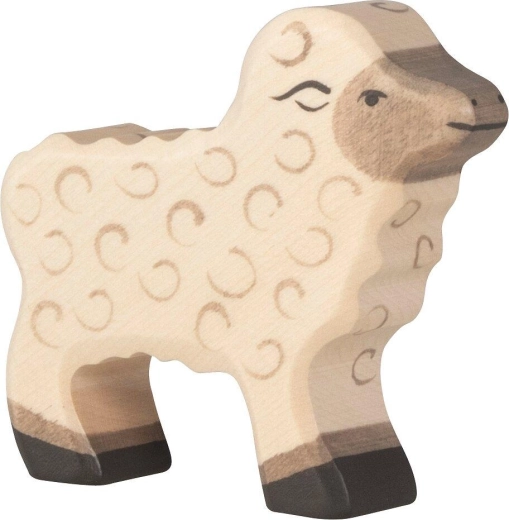 Træfigur af et lam