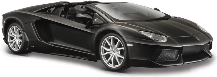 Maisto Lamborghini Aventador LP 700-4 Roadster Special Edition bilmodel 1:24 mat sort