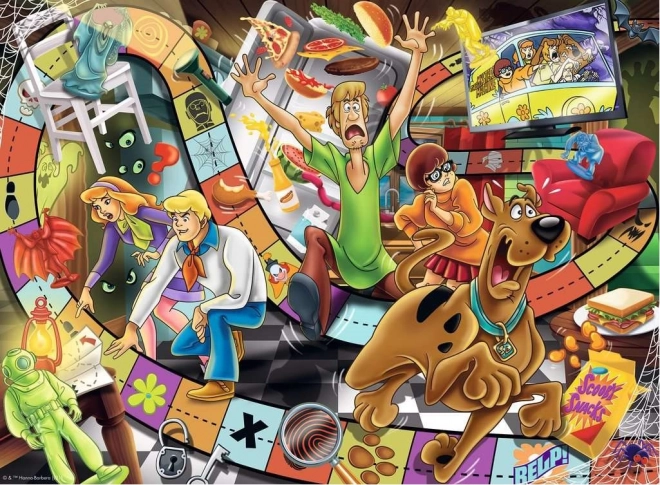 Ravensburger puslespil SCOOBY-DOO Spøgelsesspil 200 brikker