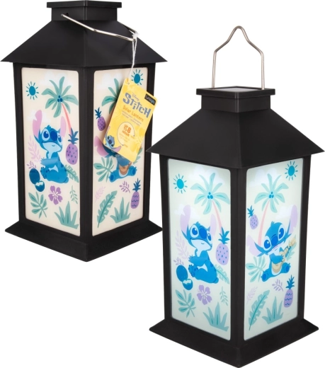 Solcellelanterne Stitch LunaGlo