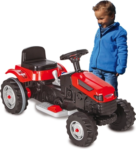 Jamara elektrisk børnetraktor Strong Bull rød 6V