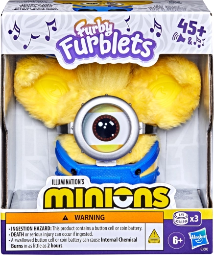 Hasbro Furby Furblet Minions interaktivt plysdyr - 1 stk.