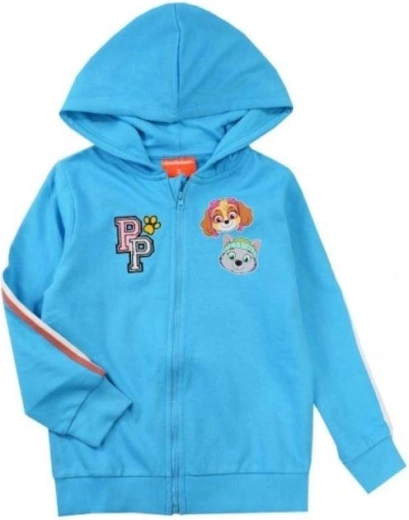 Turkis hættetrøje med Paw Patrol