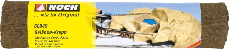 Noch kreppapir til terrænbygning 80 × 90 cm
