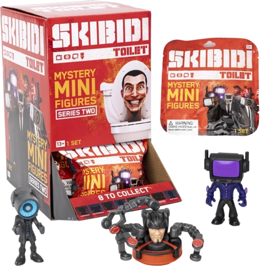 Skibidi Toilet mystery-minifigurer serie 2