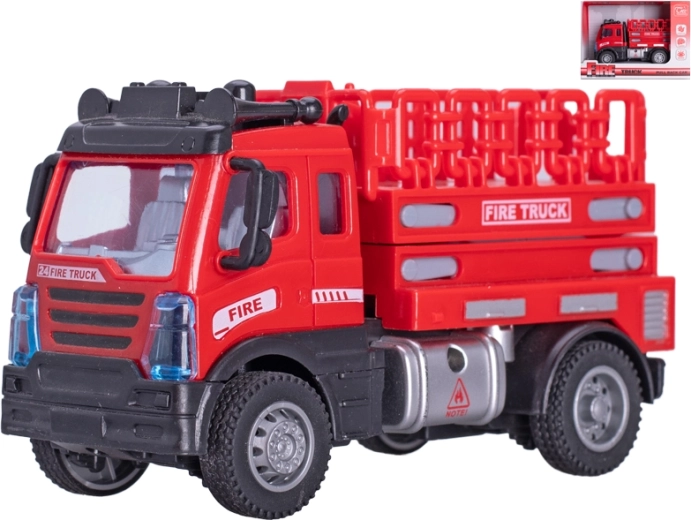 Brandbil med løfteplatform 12 cm