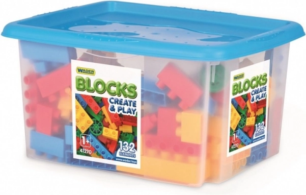 Wader klodser i kasse - 132 styk