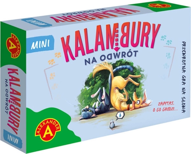 Kalambury på hovedet mini – festspil til lommen
