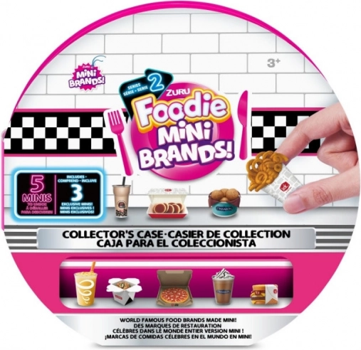Foodie Mini Brands serie 2 samleræske