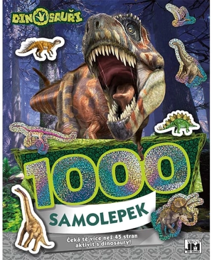 1000 klistermærker med aktiviteter – dinosaurer