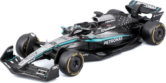 Bburago model Formel 1 Mercedes-AMG Petronas W16 2025 George Russell 1:43