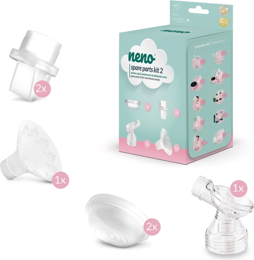 Neno sæt med reservedele til brystpumper
