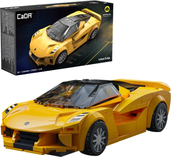 CaDA byggesæt, sportsvognen Lotus Evija 1:24, 276 dele