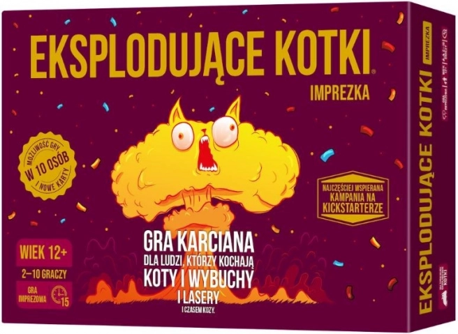 Spillet Exploding Cats: (stille version)