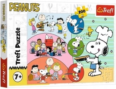 Puslespil Snoopy og venner 200 brikker