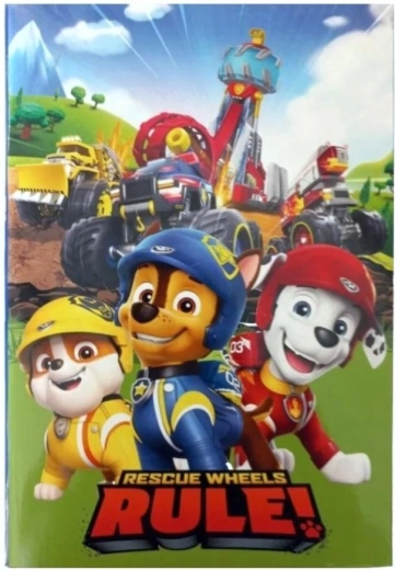 Hæftet kladdehæfte Paw Patrol B5 40 ark