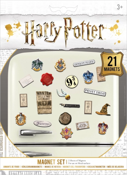 Sæt af magnetiske Harry Potter