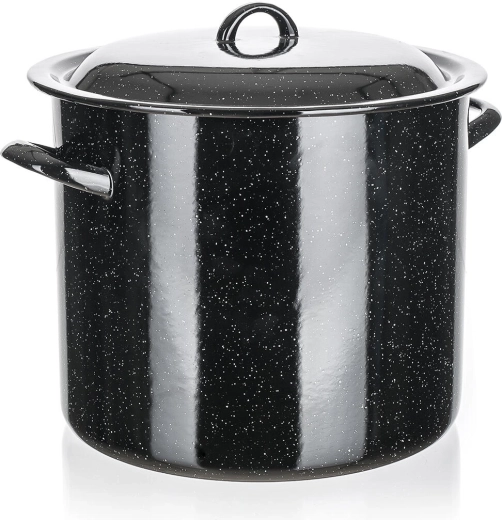 Emaljeret gryde med låg 24 cm, 7,5 l