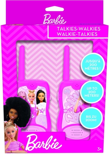 LEXIBOOK BARBIE walkie-talkier til børn med rækkevidde på 200 m