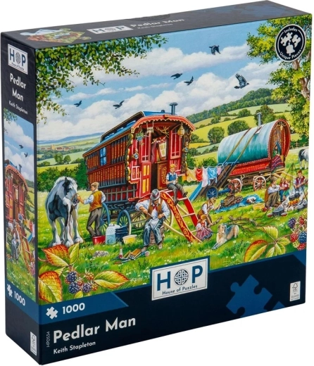 Puslespil House of Puzzles Nomadeliv, 1000 brikker